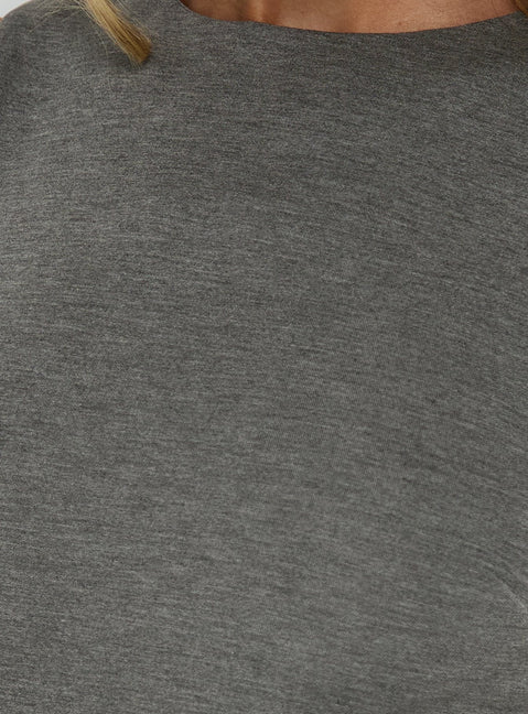 Yumiko Jersey Romper Grey