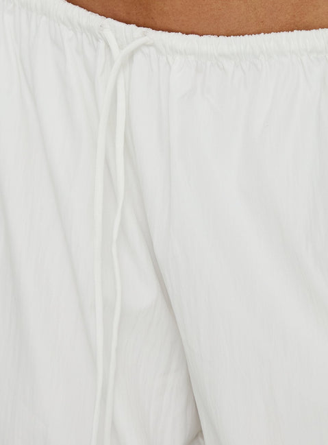 Daiana Lace Culotte Trousers Cream