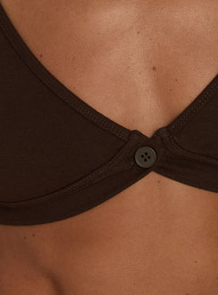 Kaitlynn Long Sleeve Bolero Brown
