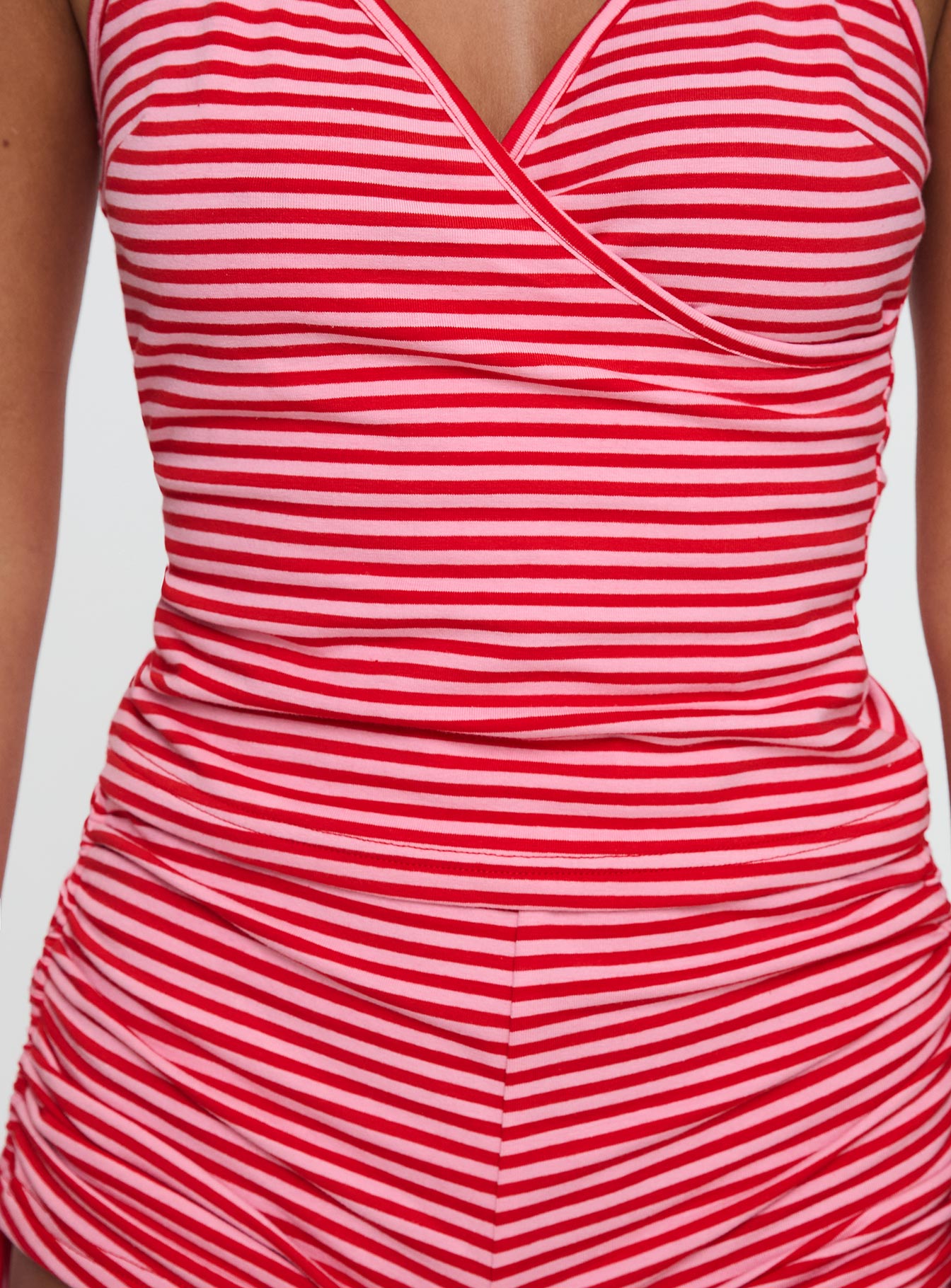 Spend My Nights Set Red Stripe