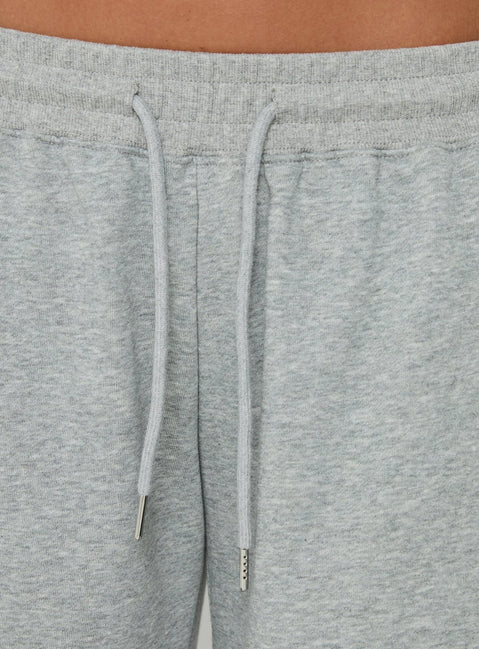 Nikko Longline Fleece Shorts Grey Marle