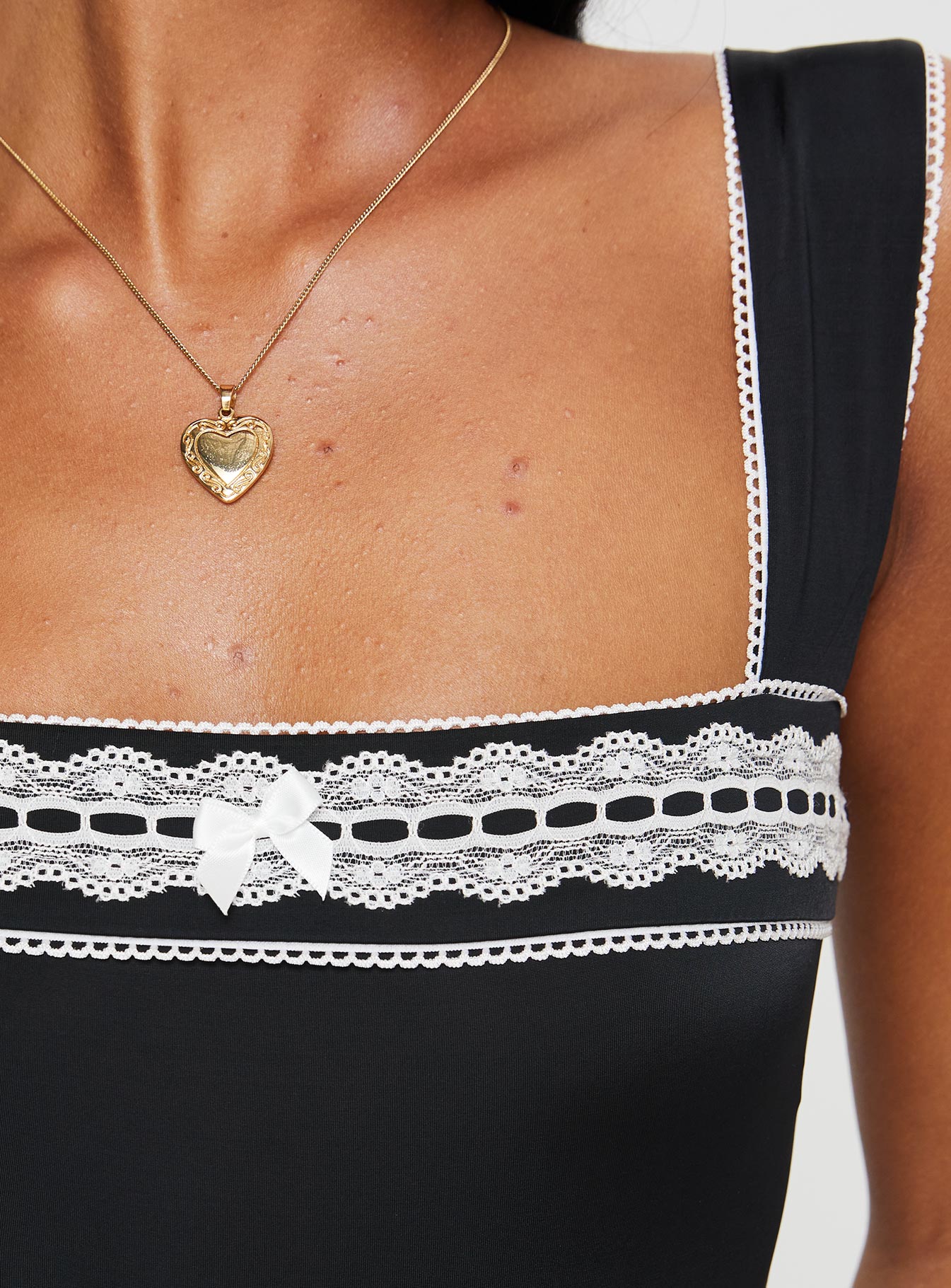 product Princess Polly Keating Bodysuit Black Tall Sleeveless 