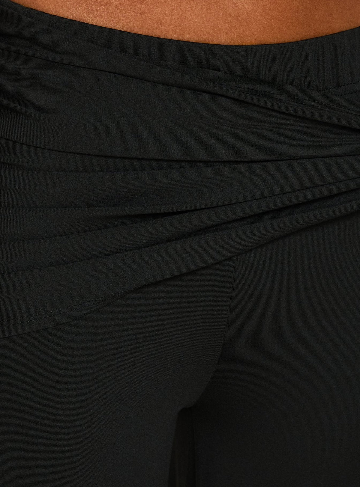 Hadlia Tie Waist Trousers Black