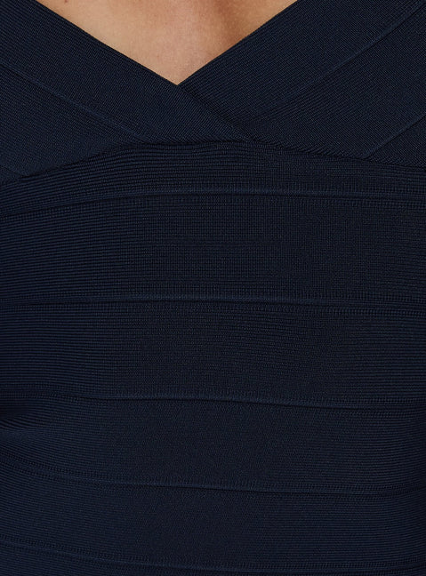 Ardenn Bandage Top Marineblau