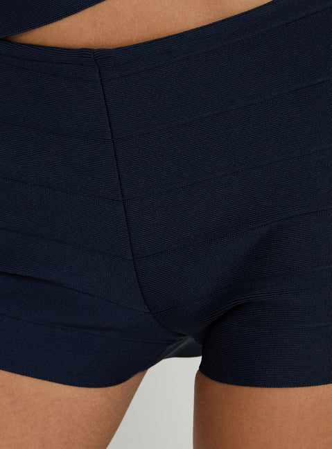 Ardenn Bandage Mini Shorts Marine