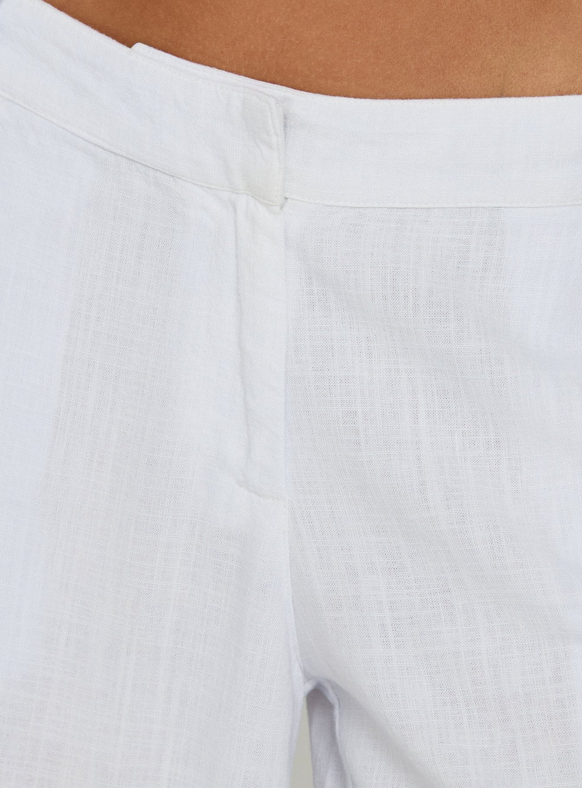 Syrena Tailored Wide Leg Pant White