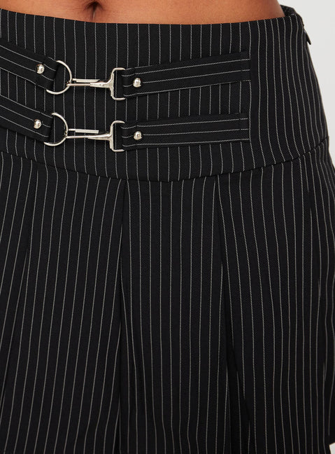 product Vyola Mini Skirt Black Pinstripe Princess Polly  Mini Skirts Mini Skirts 