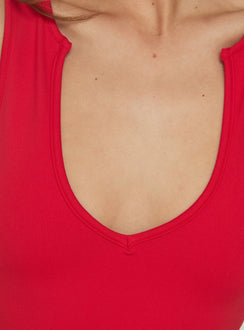 Daily Define Scoop Tank Red
