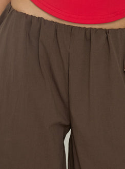 Lunea Concealed Waistband Cargo-Hose Braun
