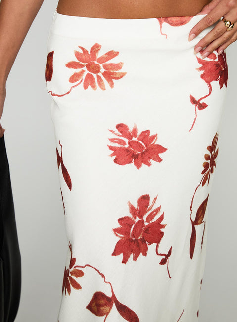 product Princess Polly Sun Soaked Midi Skirt Multi Midi Skirts 