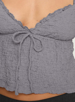 product Princess Polly Kellan Cap Sleeve Top Blue Short Sleeves Plunger 