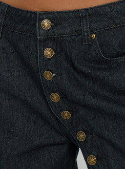 Presenting Penny Mid Rise Straight Leg Jeans Raw Denim womens-jeans Princess Polly