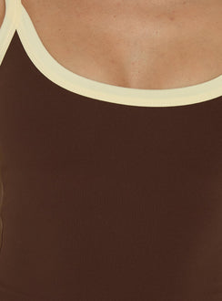 Daily Define Kasper Mini Dress Brown / Butter