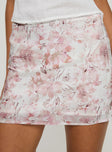 product Princess Polly Gemelli Mini Skirt Floral Mini Skirts 