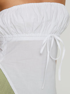 product Princess Polly Kiji Strapless Top White Sleeveless straight 