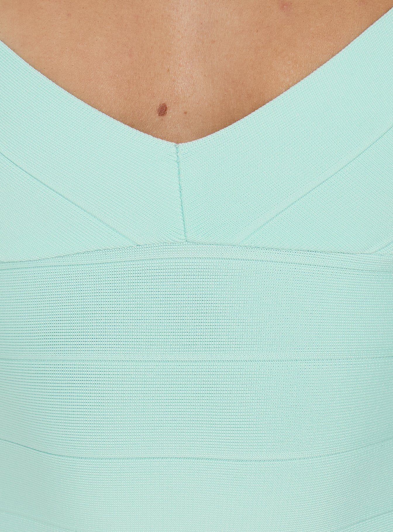 Sefina Bandage Halter Neck Top Aqua