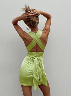 product Princess Polly Scoop Neck  Katina Mini Dress Green