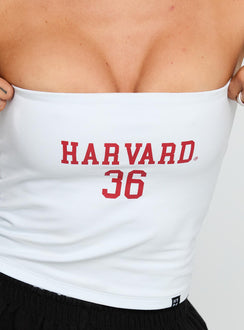 product Princess Polly Harvard Tube Top White Sleeveless straight 