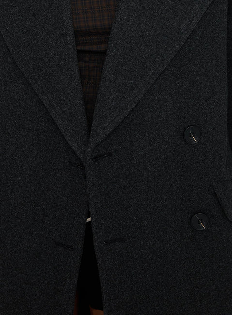 Night Shift Trench Coat Dark Grey