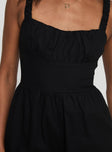 Jurnee Playsuit Black