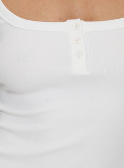 product Princess Polly Daphine Long Sleeve Top White Full Sleeves Scoop Neck 