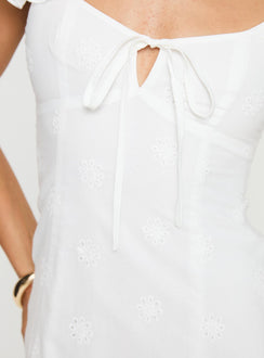 product Princess Polly Lombardi Maxi Dress White Square Neck 