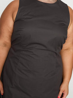 Yumiko Romper Slate Grey Curve