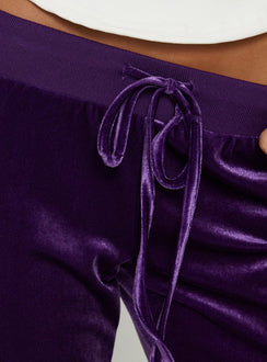 Alba Track Pant Plum