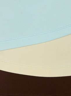 Maezo Spliced Tank Top Blue / Yellow