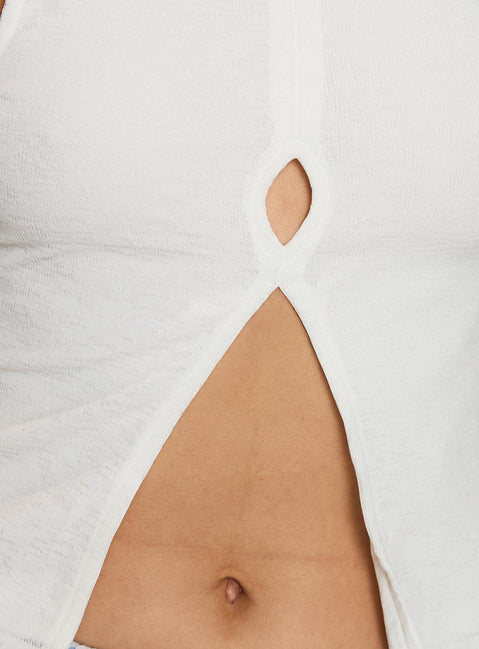 Lantau Tank Top White