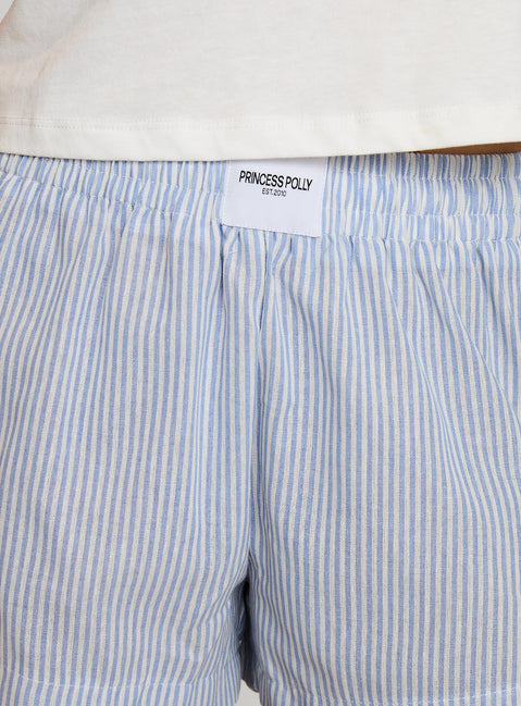 Sincar Boxer Shorts Blue / White Stripe