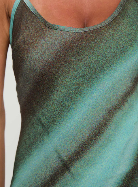 product Princess Polly Otillie Maxi Dress Blue Multi Plunger 