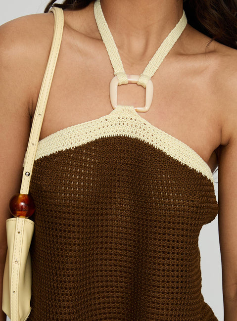 Contradiction Hardware Detail Top Brown / Yellow