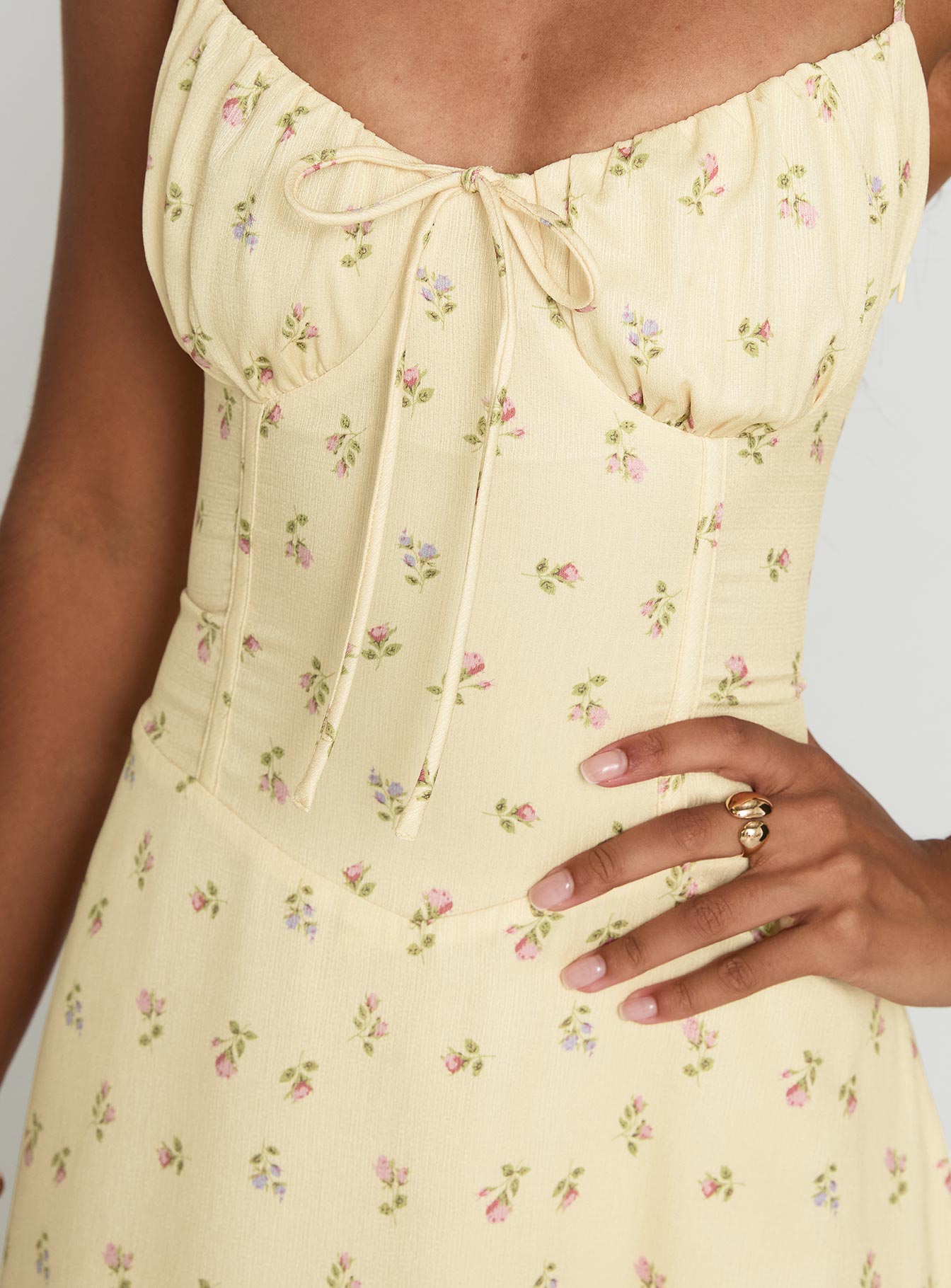 yellow dress princess polly Members Only Maxi Dress Yellow Floral