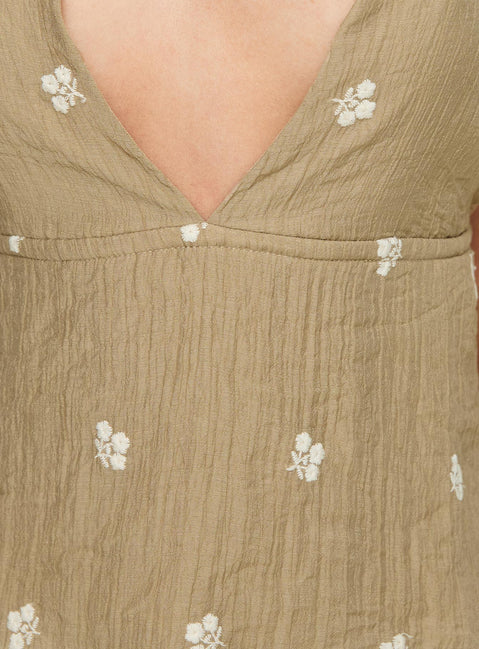 product Princess Polly Zachariah Halter Top Brown Sleeveless Plunger 