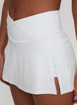 With Purpose Active Skort White