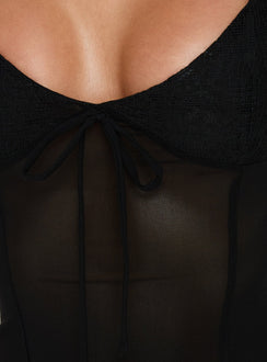 Quani Lace Top Black