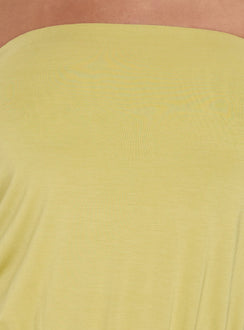 Heart Swarm Colour Block Strapless Maxi Dress Multi