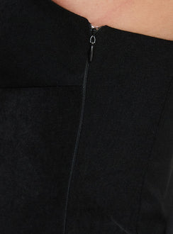 Piatta Wrap Romper Black