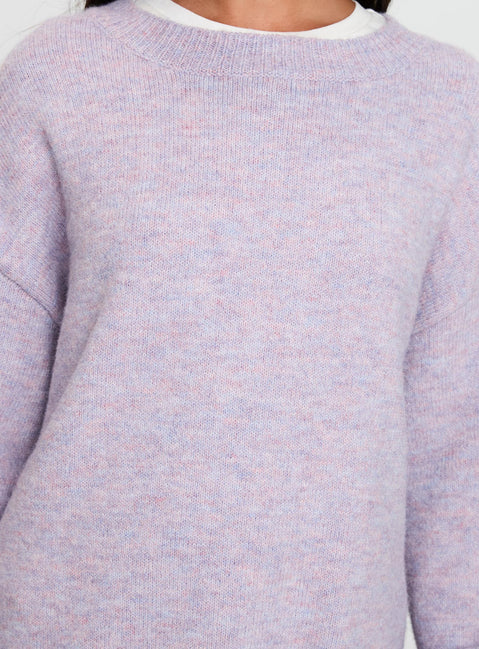 product Princess Polly Ryanna Sweater Lilac Long 