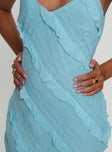 Lars Maxi Dress Turquoise