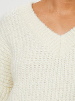 product Princess Polly Jem Oversized Sweater Cream Long 