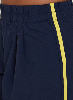 Riyah 3/4 Low Rise Nylon Trousers Navy