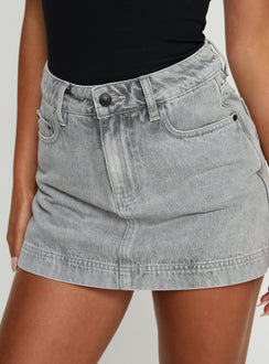 Gazelle Denim Skort Grey