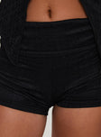 Moderna Lace Shorts Black