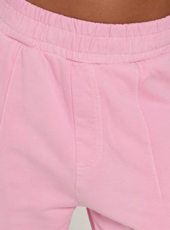 AT Fleece Baggy Sweatpant Washed Pink