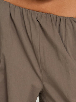 Lunea Concealed Waistband Cargo Trousers Charcoal