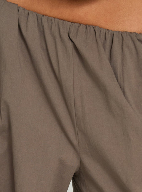 Lunea Concealed Waistband Cargo Trousers Charcoal