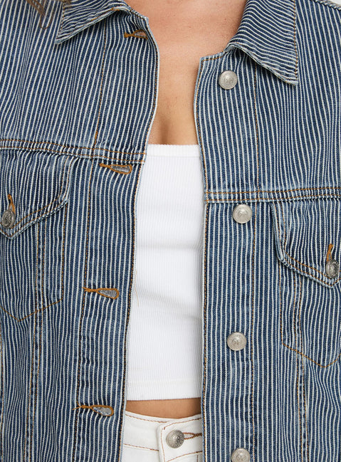 Eternal Sunshine Jacket Dark Wash Denim