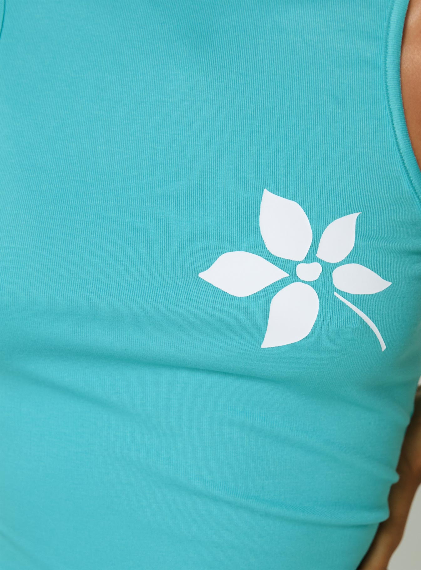 product Princess Polly Freefall Top Blue Sleeveless Crew Neck 